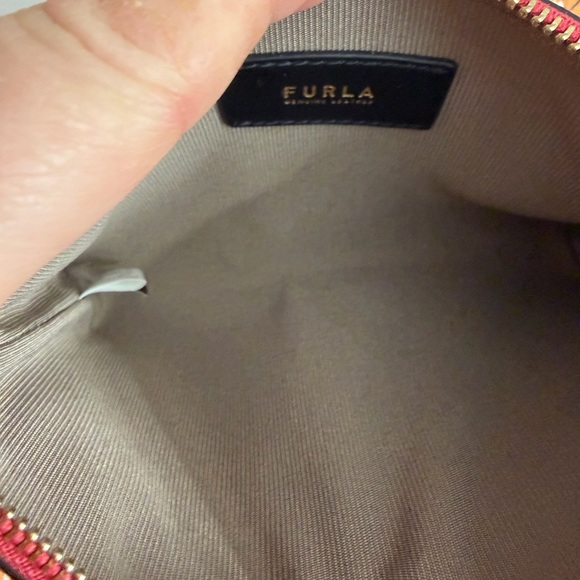 Furla Fuchsia Leather Wristlet - Picture 4 of 11